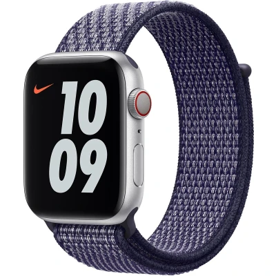 Afbeelding van Apple origineel Nike Sport Loop Watch 38mm / 40mm 41mm Purple Pulse MGQG3ZM/A