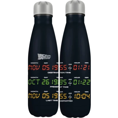 Afbeelding van Back to the Future Metalen waterfles 500ml