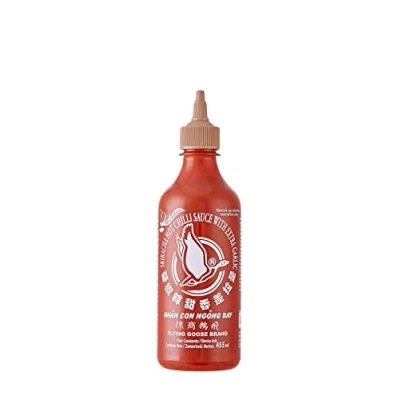 Afbeelding van Flying Goose Sriracha Chilisaus &amp; Knoflook 12 x 455 ml Asian Food Lovers