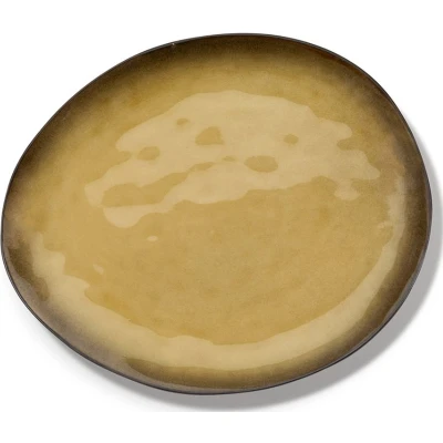Afbeelding van Serax Ovaal Dinerbord 28 Cm Mosterd