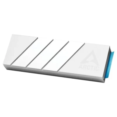 Afbeelding van ARCTIC M2 pro M.2 2280 SSD radiator met TP 3 thermische pads, PC &amp; PS5 compatibel, voor dubbele en eenzijdige SSD, zilver