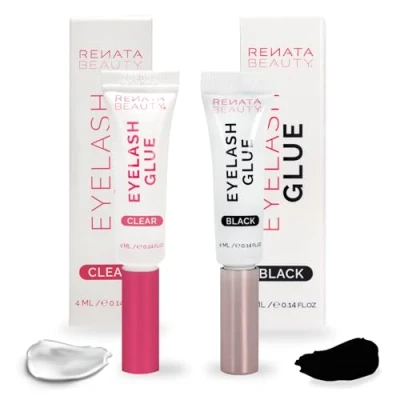 Afbeelding van Renata Beauty lijm voor kunstwimpers, transparante + zwart