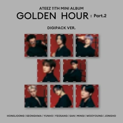 Afbeelding van Kq Entertainment Ateez Golden Hour: Part 2 Cd