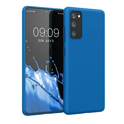 Afbeelding van kwmobile telefoonhoesje geschikt voor Samsung Galaxy S20 FE Hoesje smartphone Back cover in rifblauw