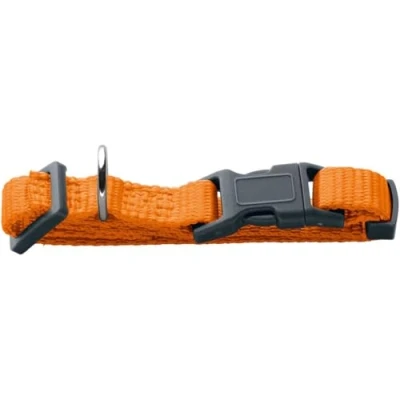 Afbeelding van HUNTER Halsband London Oranje Vario Basic Maat S: 24 36cm Halsomvang, B10mm Hond