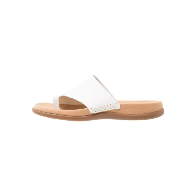 Afbeelding van Gabor Teensandalen weiss, Dames, Maat: 41, Weiss Leer