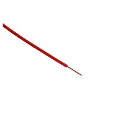 Image de zenitech Fil d&#039;alimentation électrique HO7V U 2,5mm² Rouge 10m