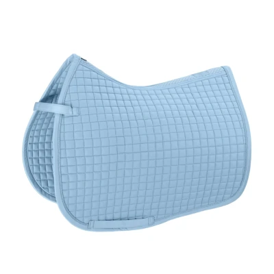 Image de Eskadron Tapis de Selle Reflexx Cotton Compact Dressage Bleu clair Poney