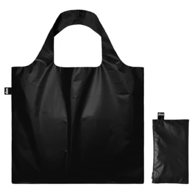 Afbeelding van LOQI Shopper Large Black Metallic