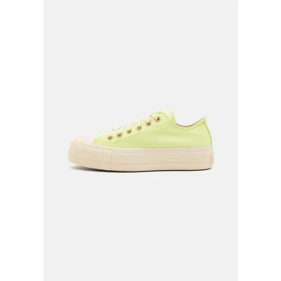 Afbeelding van Converse Chuck Taylor ALL STAR LIFT Sneakers laag, Dames, Maat: 37, Citron this/natural ivory Textiel
