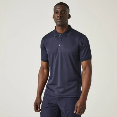 Afbeelding van Regatta Navigate Short Sleeve Polo RG264 NAVY/SEAL GREY