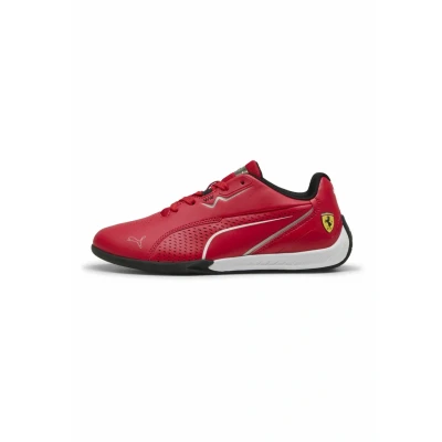 Afbeelding van Puma Scuderia Ferrari Drift CAT Sneakers laag voor kinderen, Maat: 35.5, Black rosso corsa Kunststof/ textiel