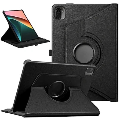 Afbeelding van FINTIE Beschermhoes voor Xiaomi Pad 5 / Pro 11 inch 2021, 360 graden draaibare beschermhoes, slaap /wekfunctie, automatische bescherming Mi 5/5 inch, zwart
