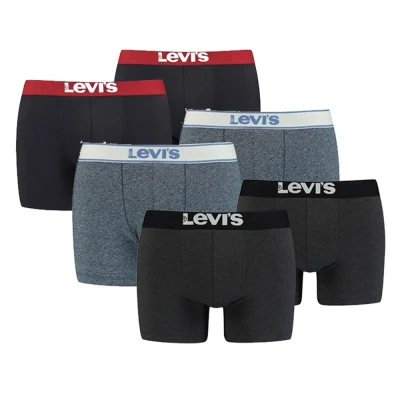 Afbeelding van 6 x Levi&#039;s Boxershort Verrassingspakket maat S