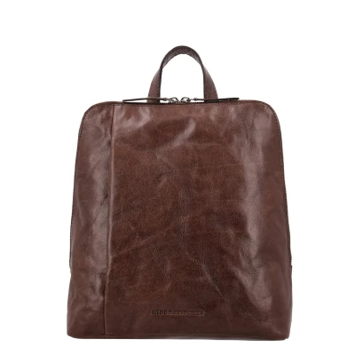Afbeelding van Hide &amp; Stitches Westland Backpack dark brown
