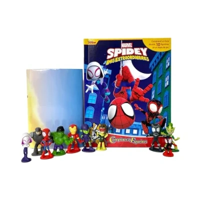 Afbeelding van Spidey &amp; ses amis extraordinaires: Pack avec un livre cartonné, une ardoise et crayon magiques