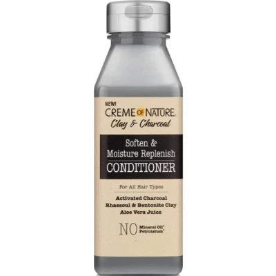 Afbeelding van Creme of Nature Clay &amp; Charcoal Soften Moisture Replenish Conditioner 355ml