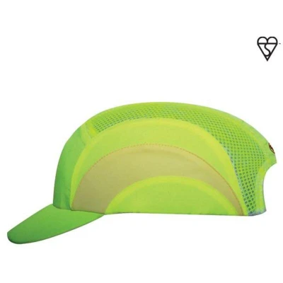 Image de JSP ABS000 001 500 casquette baseball hardcap A1+ 5 cm à visière courte jaune hi vis