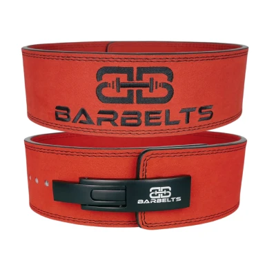 Afbeelding van Barbelts lever belt red 10mm