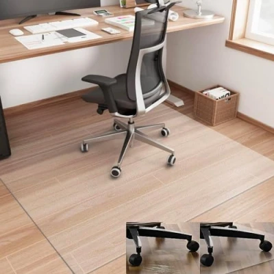 Afbeelding van Artwelt vloermat voor bureaustoel transparant 1,5 mm bureaustoelmat 150 cm x 120