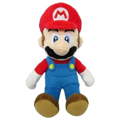 Afbeelding van Super Mario Knuffel met officiële licentie Sanei, AC01, meerkleurig