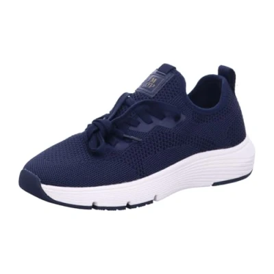 Afbeelding van Marc O&#039;Polo Leila Sneakers laag, Dames, Maat: 37, Navy Schoenen