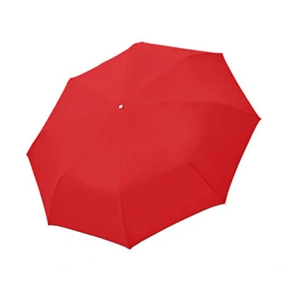 Afbeelding van Doppler Fiber Golf Trekking zakparaplu superlichte paraplu met schouderriem, Rood