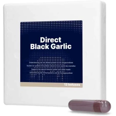 Afbeelding van Direct Bolus Zwart Knoflook 12 Stuks Aanvullende Diervoeder Geschikt voor Melkvee ondersteunt Afweersysteem en de Uiergezondheid bevordert Darmflora Bevat Zwarte Knoflook, Ginseng Cichorei