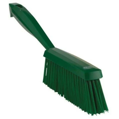 Afbeelding van Vikan handveger 330 mm, medium, groen, Geschikt voor Veehouderij