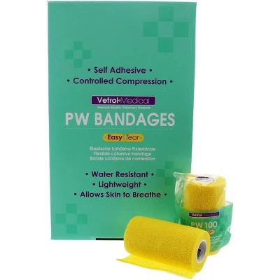 Afbeelding van Klauwtape Pro Wrap 18Rol Geel