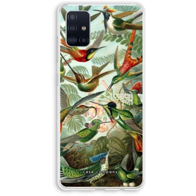 Afbeelding van Case Company® hoesje geschikt voor Samsung Galaxy A51 4G Haeckel Trochilidae Soft Cover Telefoonhoesje Bescherming aan alle Kanten en Schermrand