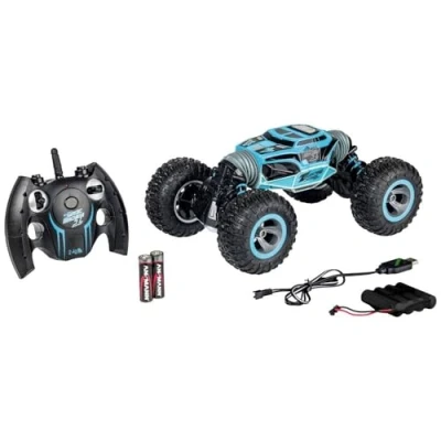 Afbeelding van Carson RC Sport 404230 My First Magic Machine 1:10 modelauto voor beginners Elektro Monstertruck Incl. accu, oplader en batterijen de zender