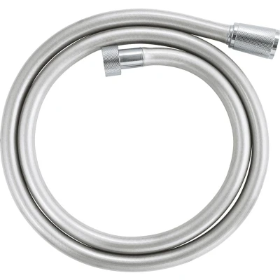 Afbeelding van GROHE QuickFix VitalioFlex Silver doucheslang met TwistStop 125 cm
