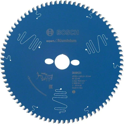 Afbeelding van Bosch Accessories Expert for Aluminium 2608644111 Cirkelzaagblad 250 x 30 2 mm Aantal tanden: 80 1 stuk(s)