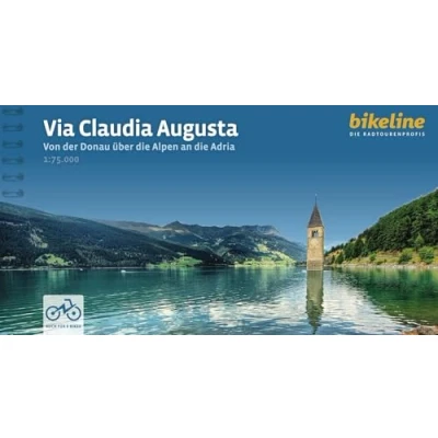 Afbeelding van Radtourenbücher Via Claudia Augusta Von der Donau über die Alpen an Adri