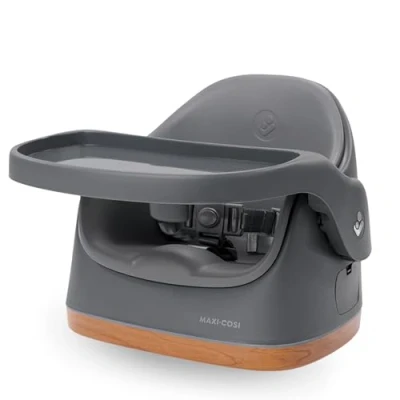 Afbeelding van Maxi Cosi Jay 2 en 1 Rehausseur Chaise Enfant, 6 mois 3 ans, 9 15 kg, Bébé Portable, Tablette Réglable, Facile à Nettoyer, Design Compact, Spacieux, Elegance Graphite