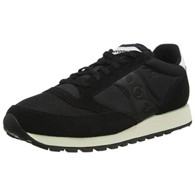 Afbeelding van Saucony JAZZ Original Vintage Sneakers laag, Dames, Maat: 40, Black Leer en textiel