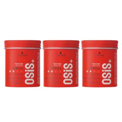 Afbeelding van SCHWARZKOPF OSIS+ Texture Thrill Fibre Gum 3 x 100 ml = 300