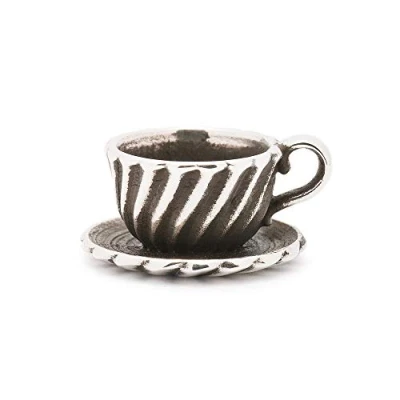 Afbeelding van Trollbeads Silver 925 Bead Teacup, Sterling zilver, zilver