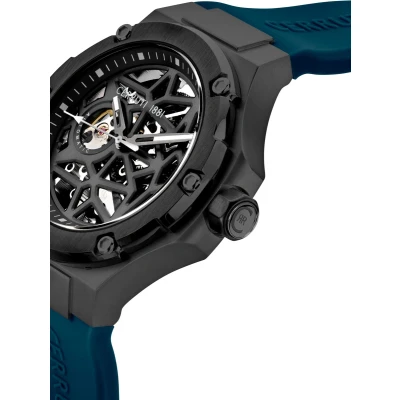 Afbeelding van Cerruti 1881 Lucardo Horloge, Heren, Maat: One Size, Dark blue