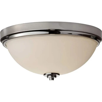 Afbeelding van Landelijke Plafondlamp Steady Lighting Metaal Landelijk E27 L: 33.5cm Voor Binnen / Woonkamer Eetkamer Zilver