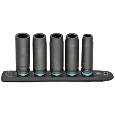 Afbeelding van Hazet 900Slg SR/5 Dop (zeskant) Houderstrip 5 delig Vierkant, 1/2 (12.5 mm)