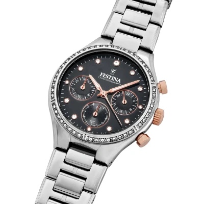 Afbeelding van Festina Boyfriend Collection Chronograaf, Dames, Maat: One Size, Black