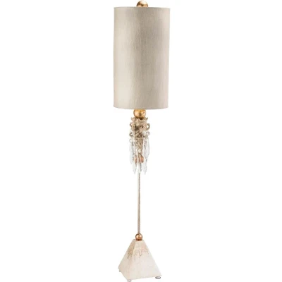 Afbeelding van Flambeau LED Tafellamp Madison 1X E27 Max 60W Putty Patina, Gold Leaf.