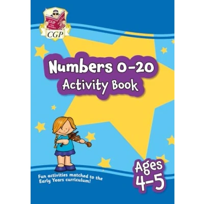 Afbeelding van CGP Reception Activity Books and Cards Numbers 0 20 Book for Ages 4 5 (Reception)