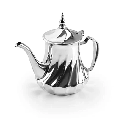 Afbeelding van Ibili Arabische Yadida theepot, 1 liter, roestvrij staal