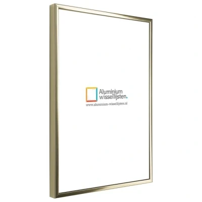 Afbeelding van Wissellijst Aluminium Goud 61 x 91 cm