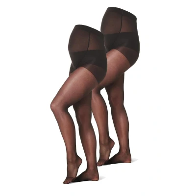 Afbeelding van Panty 2 Pack maternity tights 20 Den Black L/XL