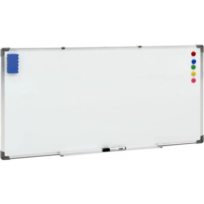 Afbeelding van Whiteboard magnetisch 110x60 cm staal wit