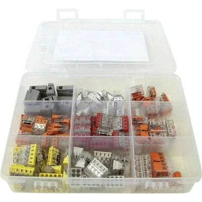 Afbeelding van WAGO WA 741 844 Assortiment verbindingsklemmen Flexibel: 2.5 4 mm² Massief: 120 stuk(s)